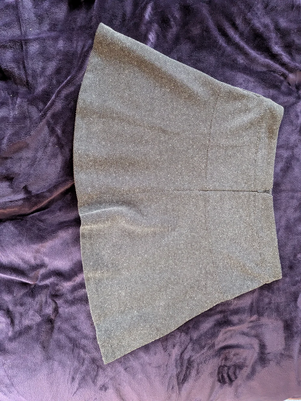 New York & Company Grey Knit Skirt